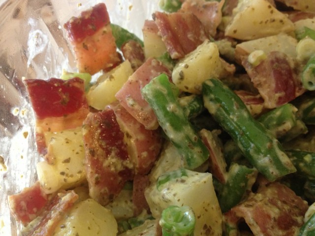Bacon Pesto Potato 